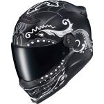 Covert FX Full Face Helmet - El Malo - White/Matte Black - XL CFX-1206