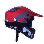 Youth Full Face Red Helmet DOT Kids Street Dirt Bike Off-Road Motocross ATV