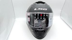 LS2 Helmets 800-1212 Assault Flag Full Face SunShield Matte Black Gray S