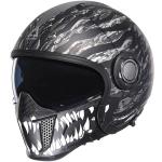 TRIANGLE Motorcycle Helmets Full Face 3/4 Open Face Helmet Visor for Men XXL
