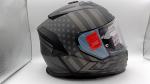 LS2 Helmets 800-1212 Assault Flag Full Face SunShield Matte Black Gray S