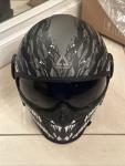 TRIANGLE Motorcycle Helmets Full Face 3/4 Open Face Helmet Visor for Men XXL