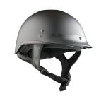DOT 1Storm Motorcycle Half Face Helmet Mopeds Scooter Inner Visor Matt Black