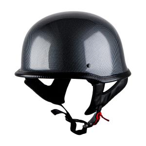 DOT 1Storm Motorcycle Half Face Helmet Mopeds Scooter Novelty German Matt Black