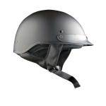DOT 1Storm Motorcycle Half Face Helmet Mopeds Scooter Inner Visor Matt Black