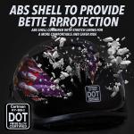 Cartman Cruiser Scooter Motorcycle Half Face Helmet DOT Approved OPEN BOX LARGE