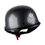 DOT 1Storm Motorcycle Half Face Helmet Mopeds Scooter Novelty German Matt Black