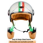 BEON Retro Vintage Half Face Motorcycle Helmet