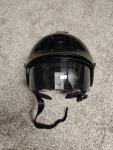 Harley Davidson HD-S1V Black Half-Helmet Size M Visor