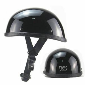 Lightest Motorcycle DOT Beanie Helmet Half Helmet Cap Skid Scooter Chopper