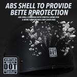 Cartman Cruiser Scooter Motorcycle Half Face Helmet,Matte Black OPEN BOX Small