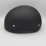 DOT Approved Daytona Helmets Half Skull Cap Motorcycle Helmet - Dull Black SZ S