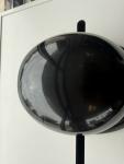 Black Dot Glossy Novelty Half Shell Motorcycle Helmet Size Medium