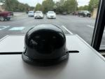 Black Dot Glossy Novelty Half Shell Motorcycle Helmet Size Medium