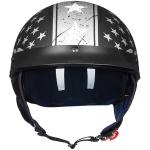 ILM Half Helmet Motorcycle Open Face Sun Visor Quick Release Buckle DOT 205V