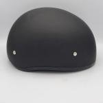 DOT Approved Daytona Helmets Half Skull Cap Motorcycle Helmet - Dull Black SZ S