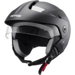 3/4 Half OpenFace Motorcycle Helmet DOT Approved Unisex for Motor-bike M Size