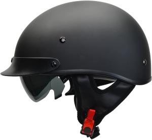 Vega - Warrior half helmet - Matte Black