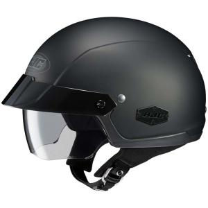 Open Box HJC IS-Cruiser Motorcycle Half Helmet Matte Black Size 2XL