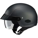 Open Box HJC IS-Cruiser Motorcycle Half Helmet Matte Black Size 2XL