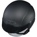 Open Box HJC IS-Cruiser Motorcycle Half Helmet Matte Black Size 2XL