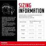 Cartman Cruiser Motorcycle Half Face Helmet, Skull DOT Approved 808, Medium.