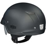 Open Box HJC IS-Cruiser Motorcycle Half Helmet Matte Black Size 2XL