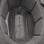 DOT Approved Daytona Helmets Half Skull Cap Motorcycle Helmet - Dull Black SZ S