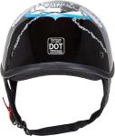 Cartman Cruiser Motorcycle Half Face Helmet, Skull DOT Approved 808, Medium.
