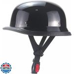 QICHAO Motorcycle Helmets, Personality Vintage Adult Half Helmet Open Face DO