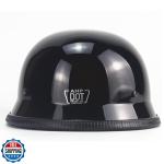 QICHAO Motorcycle Helmets, Personality Vintage Adult Half Helmet Open Face DO