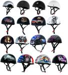Skid Lid Original Half Helmet DOT Approved for Motorcycle Riding 