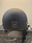 Daytona Helmets Half Skull Cap Motorcycle Helmet – DOT Approved Size: L