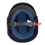 AHR Motorcycle Half Face Helmet DOT Approved Bike Cruiser High Gloss Black M