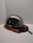 Harley-Davidson Black Chrome Half Helmet DOT approved - Xtra Large