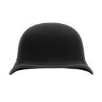 Half Biker WORLD'S SMALLEST LIGHTEST SOA Non-DOT Flat Black Half Helmet