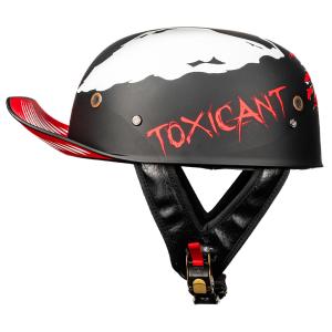 ILM Vintage Baseball Cap Motorcycle Half Helmet Open Face Scooter Retro DOT Z106