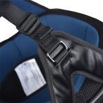 AHR Motorcycle Half Face Helmet DOT Approved Bike Cruiser High Gloss Black M