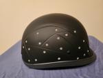 Diamonds In The Ruff Womens Badass DOT Helmet