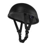 Motorcycle FLAT DOT Beanie Half Helmet Cap Skid Scooter Chopper Size L