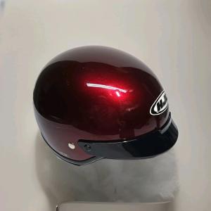 HJC Adult CS-2N Motorcycle Half-Helmet Wine Size Small 56cm or 6-7/8~7" New 