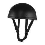 Motorcycle FLAT DOT Beanie Half Helmet Cap Skid Scooter Chopper Size L