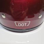 HJC Adult CS-2N Motorcycle Half-Helmet Wine Size Small 56cm or 6-7/8~7" New 