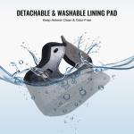 Motorcycle Full Face Helmet Black Flip up Modular Helmets Dual Visor DOT-M Size