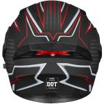 ILM Modular Full Face Motorcycle Helmet LED Adults Snowmobile Helmet DOT 902L