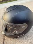 HJC i90 Modular Motorcycle Helmet 4XL Matte Black DOT 2020 XXL Rare Size