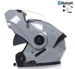 Motorcycle Helmet With Bluetooth Headset Modular Flip Up  Full Face Helmets L