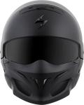 Scorpion Covert Matte Black Modular Motorcycle Helmet - X-Large