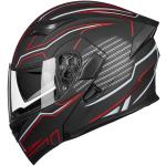 ILM Modular Full Face Motorcycle Helmet LED Adults Snowmobile Helmet DOT 902L
