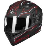 ILM Modular Full Face Motorcycle Helmet LED Adults Snowmobile Helmet DOT 902L